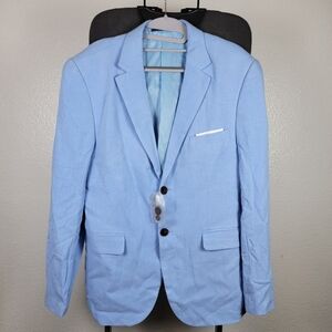 Wehilion Mens Casual Blazer Jacket Lightweight Sports Coat Suit Jacket Sz S